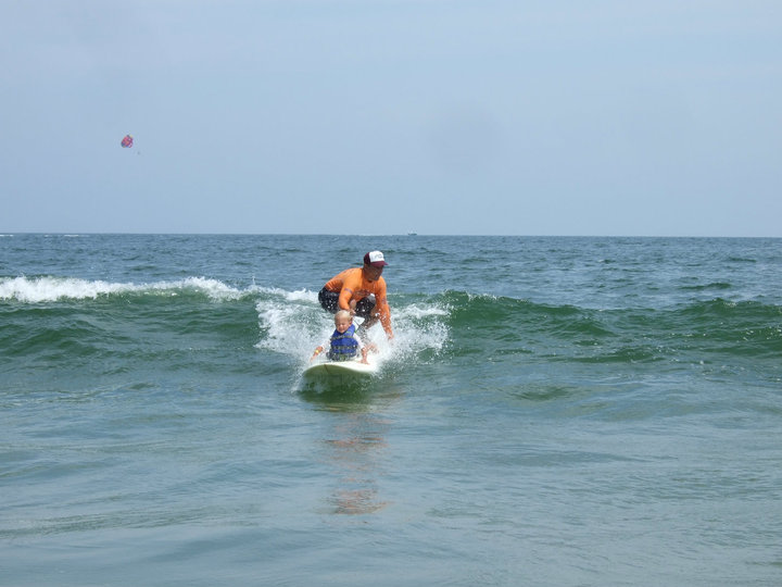 Pito taking Rob for a ride