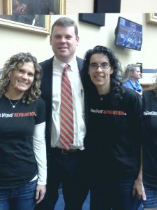 Sunshine, Rolf Hazelhurst and Mamacita at the Congressional Autism Hearing today!