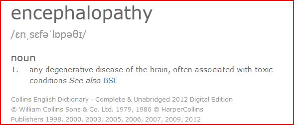 encephalopathy