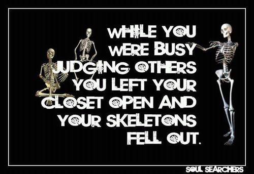 judging others