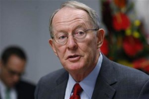 Senator Lamar Alexander speaks at the Reuters Washington Summit