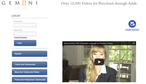 Briefly, GemIIni is a Discreet Video Modeling (DVM) program with an enormous video modeling library. It is a substantial, evidence-based tool that teaches language acquisition to people of all ages and abilities. You can view the countless studies proving its effectiveness here.