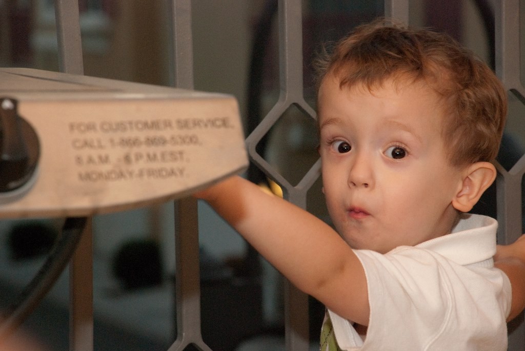 Anthony hoarding food in his mouth