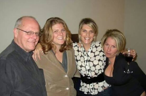 Bill and his three beautiful daughters