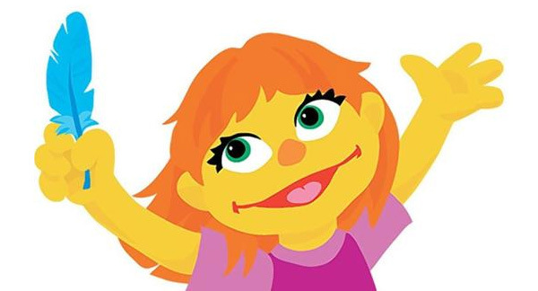 Julia the Autistic Muppet